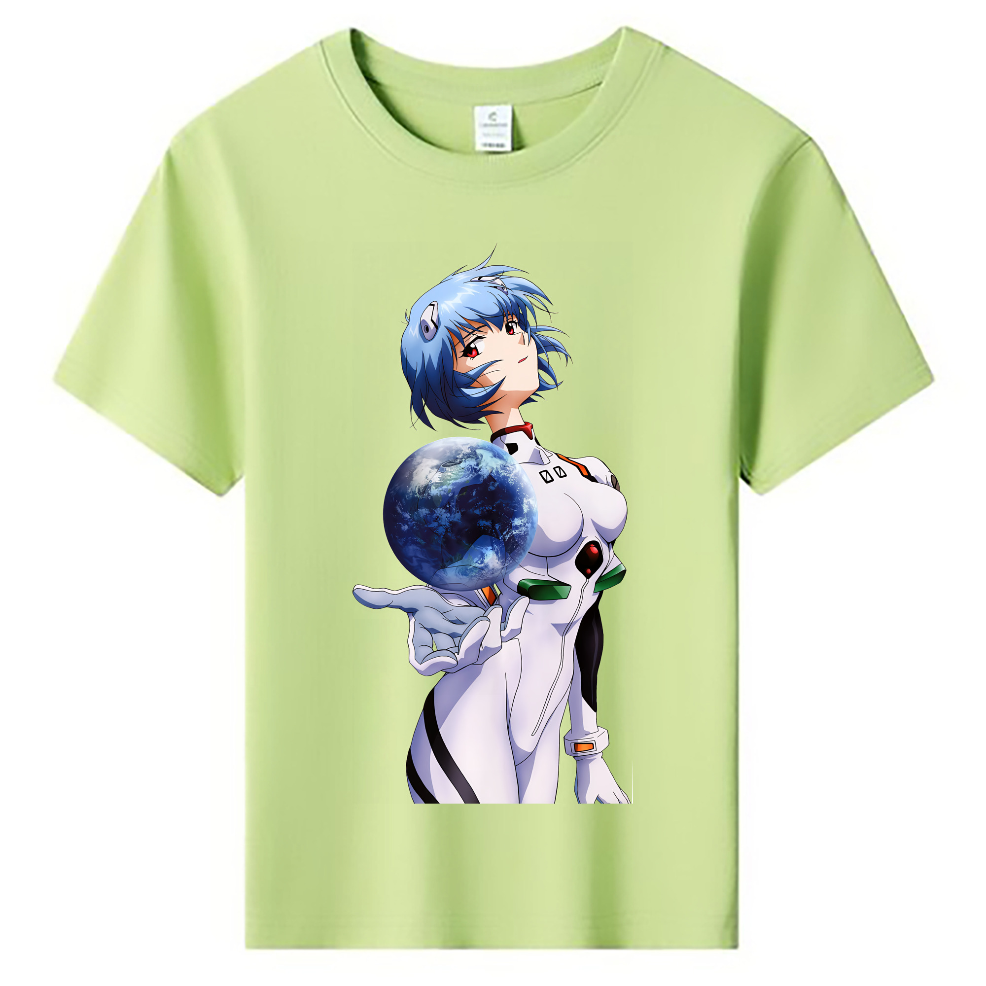 （画像用） EVA 新世紀エヴァンゲリオン 綿100％キッズTシャツ（フロントプリント）